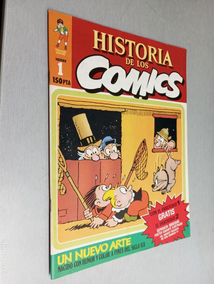 C&oacute;mics: HISTORIA DE LOS COMICS N&ordm; 1 / TOUTAIN EDITOR - Foto 1