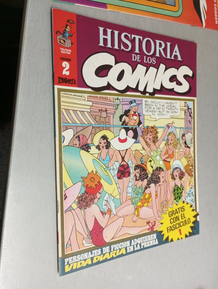 C&oacute;mics: HISTORIA DE LOS COMICS N&ordm; 2 / TOUTAIN EDITOR - Foto 1