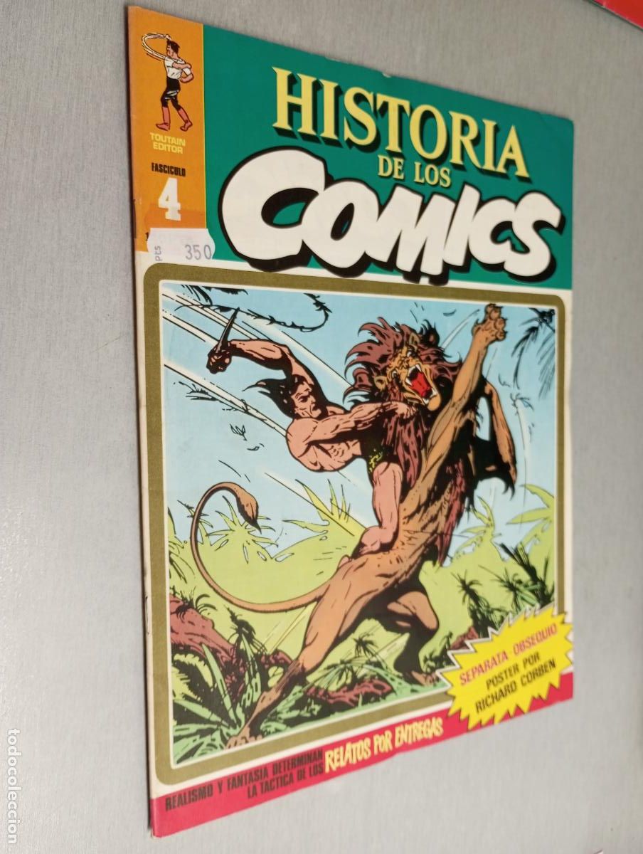 C&oacute;mics: HISTORIA DE LOS COMICS N&ordm; 4 / TOUTAIN EDITOR - Foto 1
