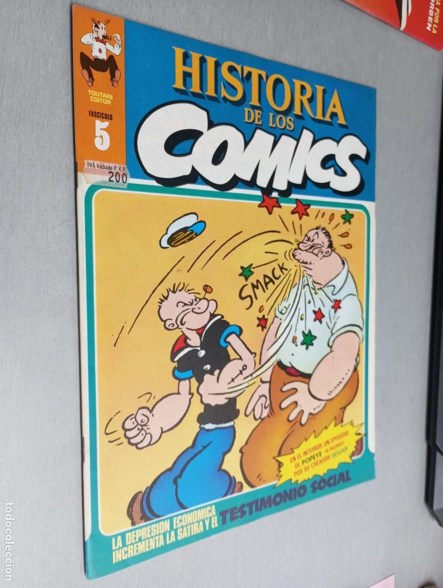 C&oacute;mics: HISTORIA DE LOS COMICS N&ordm; 5 / TOUTAIN EDITOR - Foto 1