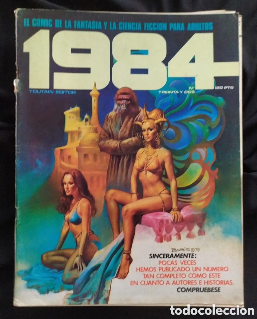 C&oacute;mics: 1984, n&uacute;mero 32. Toutain - Foto 1