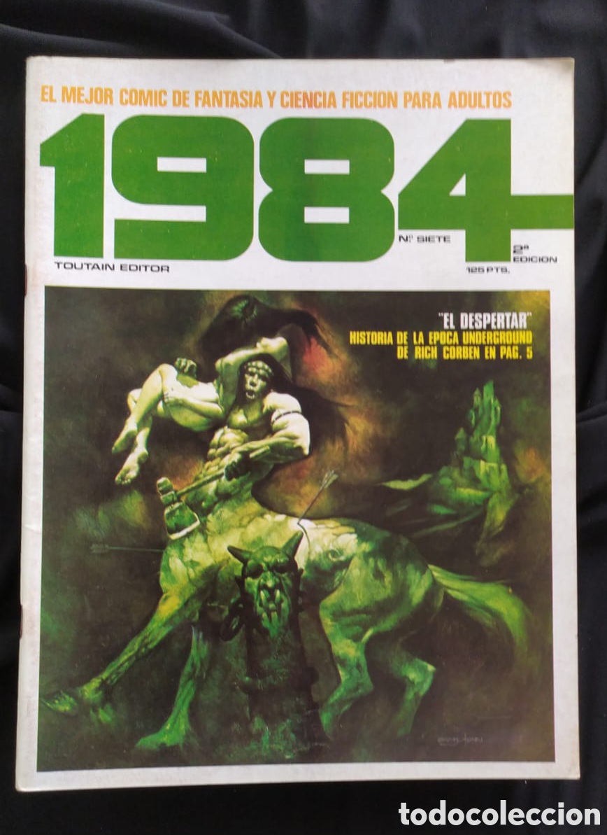 C&oacute;mics: 1984. N&uacute;mero 7. Toutain - Foto 1