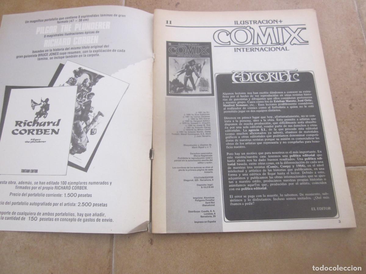 C&oacute;mics: COMIX INTERNACIONAL N&ordm; 11 - TOUTAIN EDITOR 1981 - Foto 2