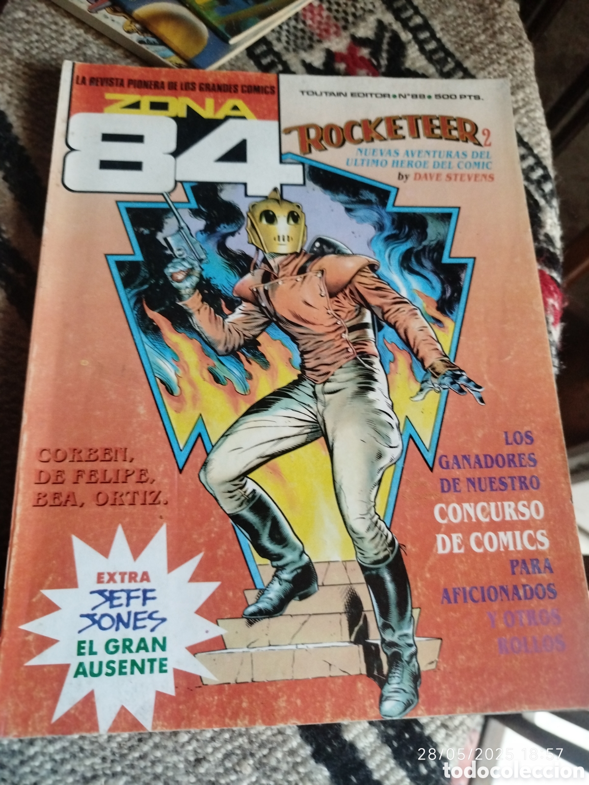 C&oacute;mics: ZONA 84 N&ordm;88 Toutain editor - Foto 1