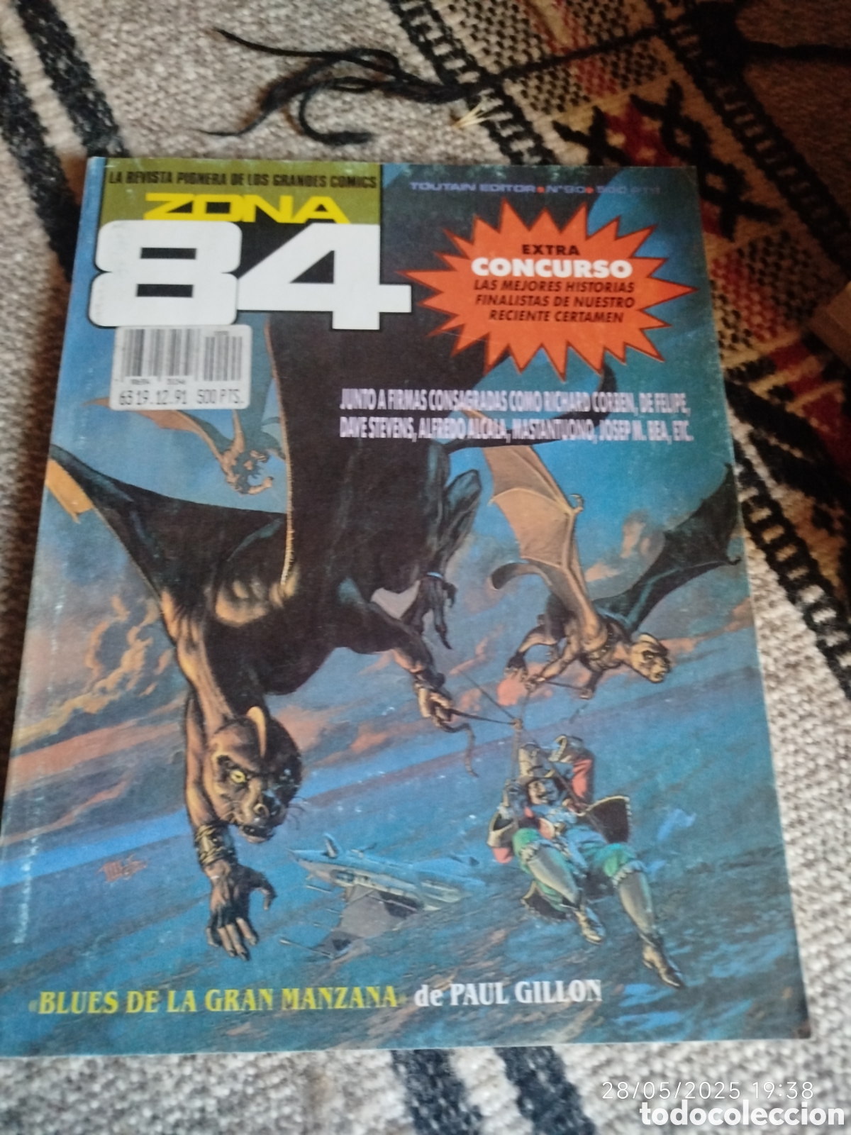 C&oacute;mics: Zona 84 N&ordm;90 Toutain editor - Foto 1