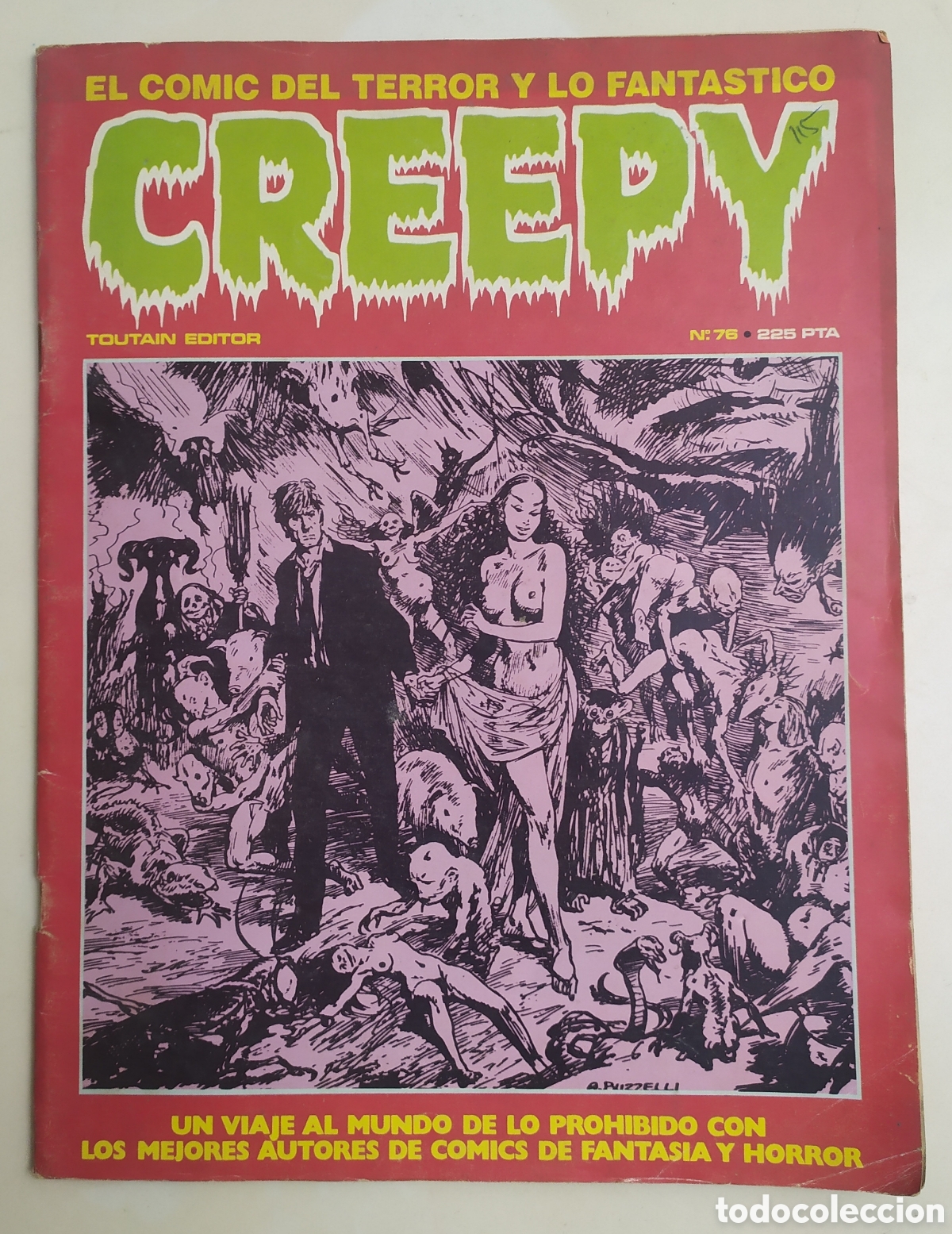 C&oacute;mics: C&oacute;mic Creepy n&deg; 76 - Toutain Editor - Foto 1