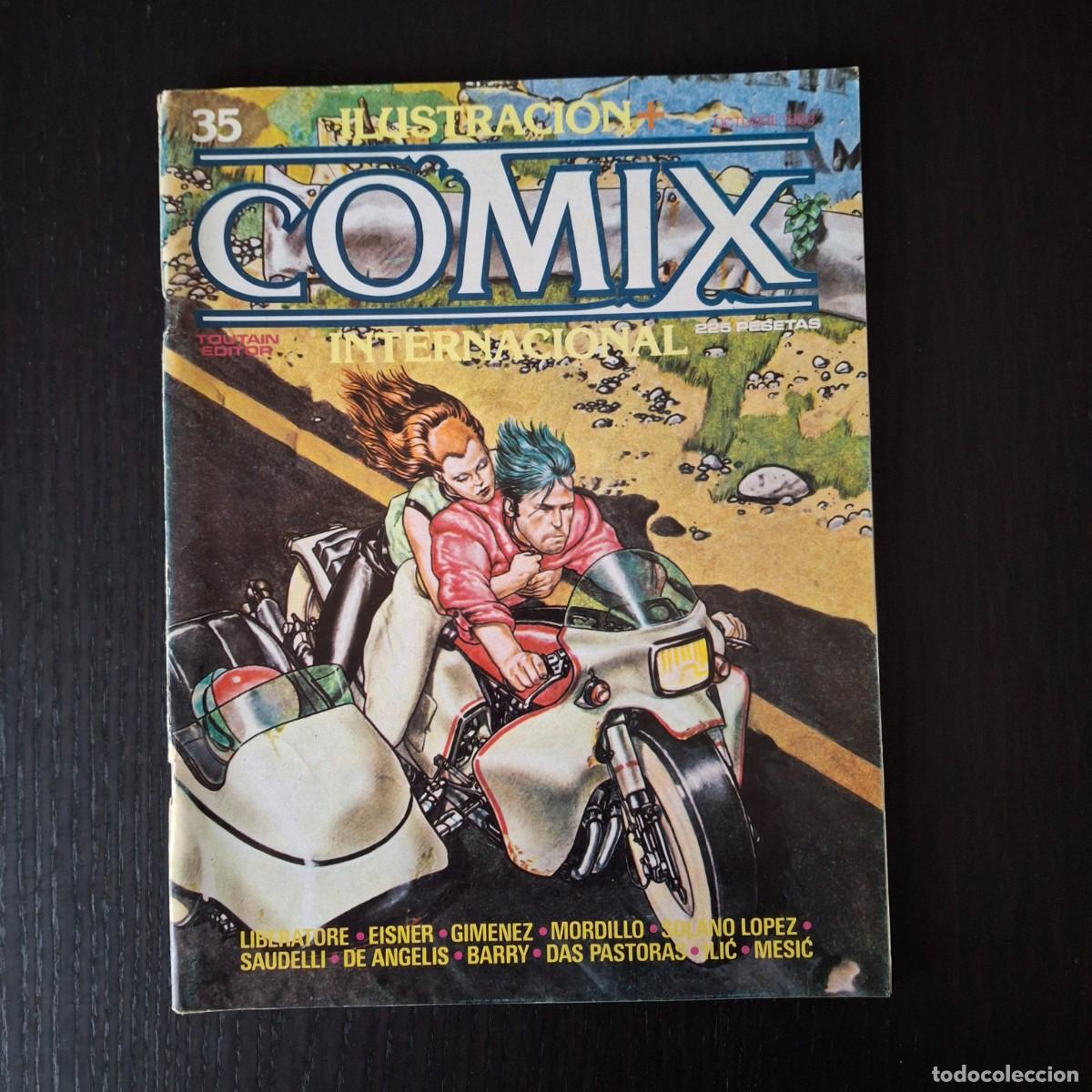 C&oacute;mics: ILUSTRACION COMIX INTERNACIONAL N&ordm; 35 - TOUTAIN EDITOR - COMIC - Foto 1