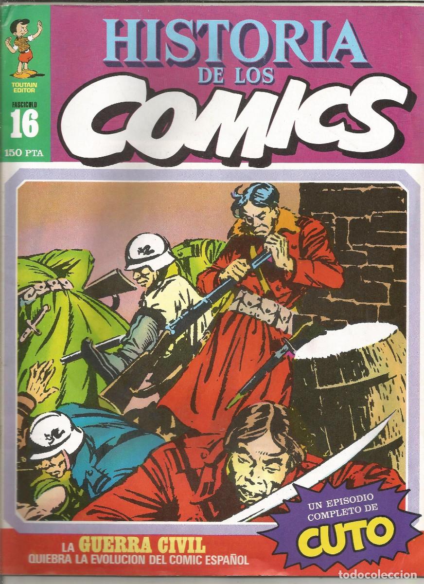 C&oacute;mics: HISTORIA DE LOS COMICS N&ordm; 16 Toutain Editor - Foto 1