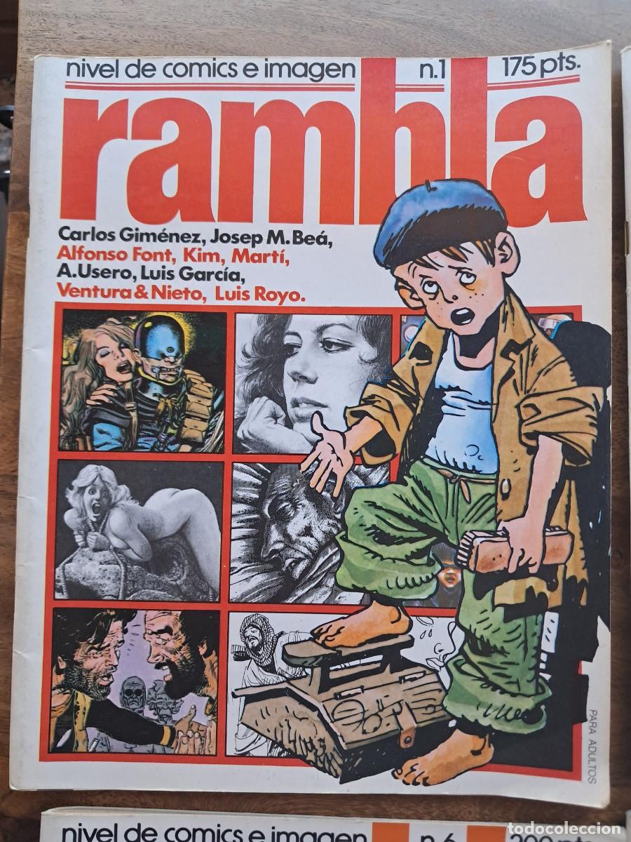 C&oacute;mics: Rambla (revista, del 1 al 10) - Foto 1