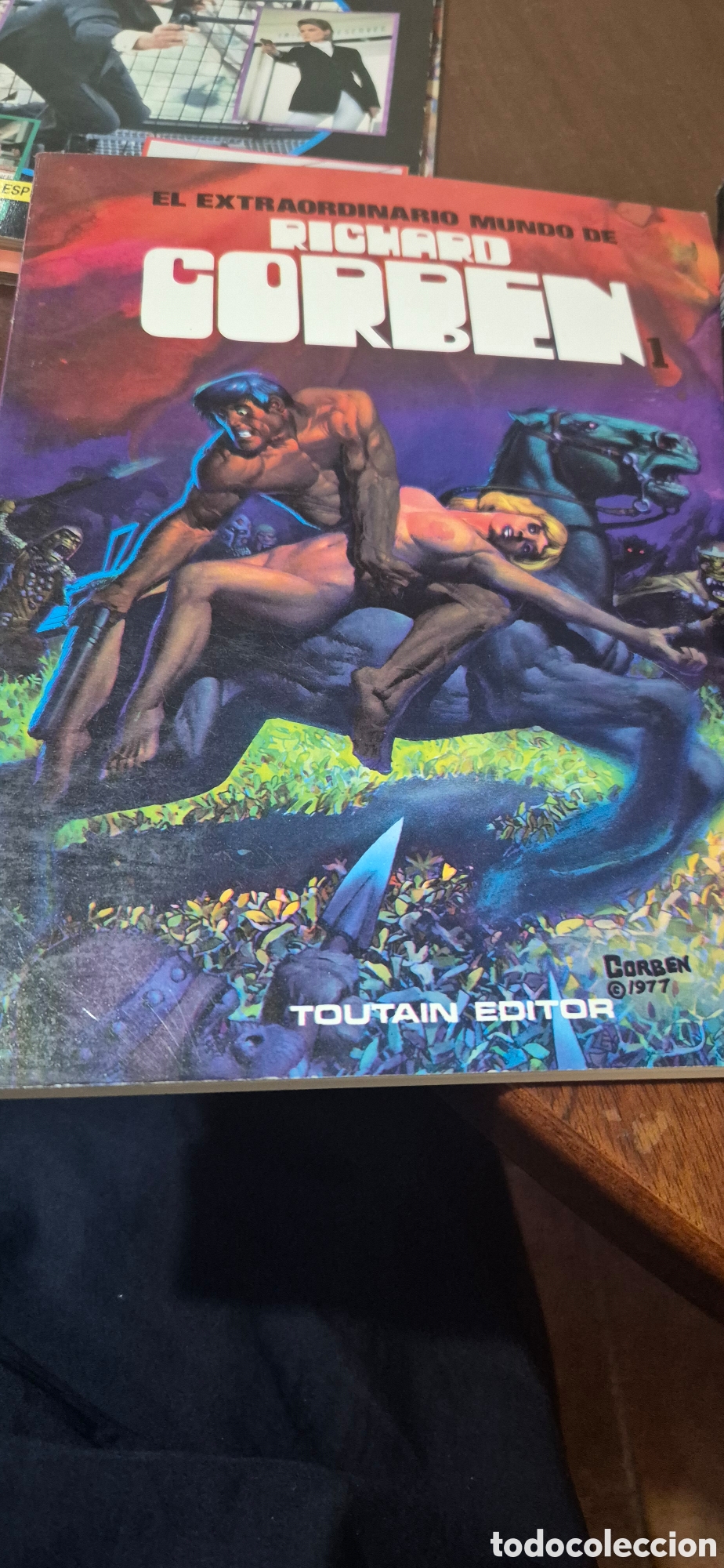 C&oacute;mics: RICHARD CORBEN TOUTAIN EDITOR Y EDICIONES LA C&Uacute;PULA - Foto 1