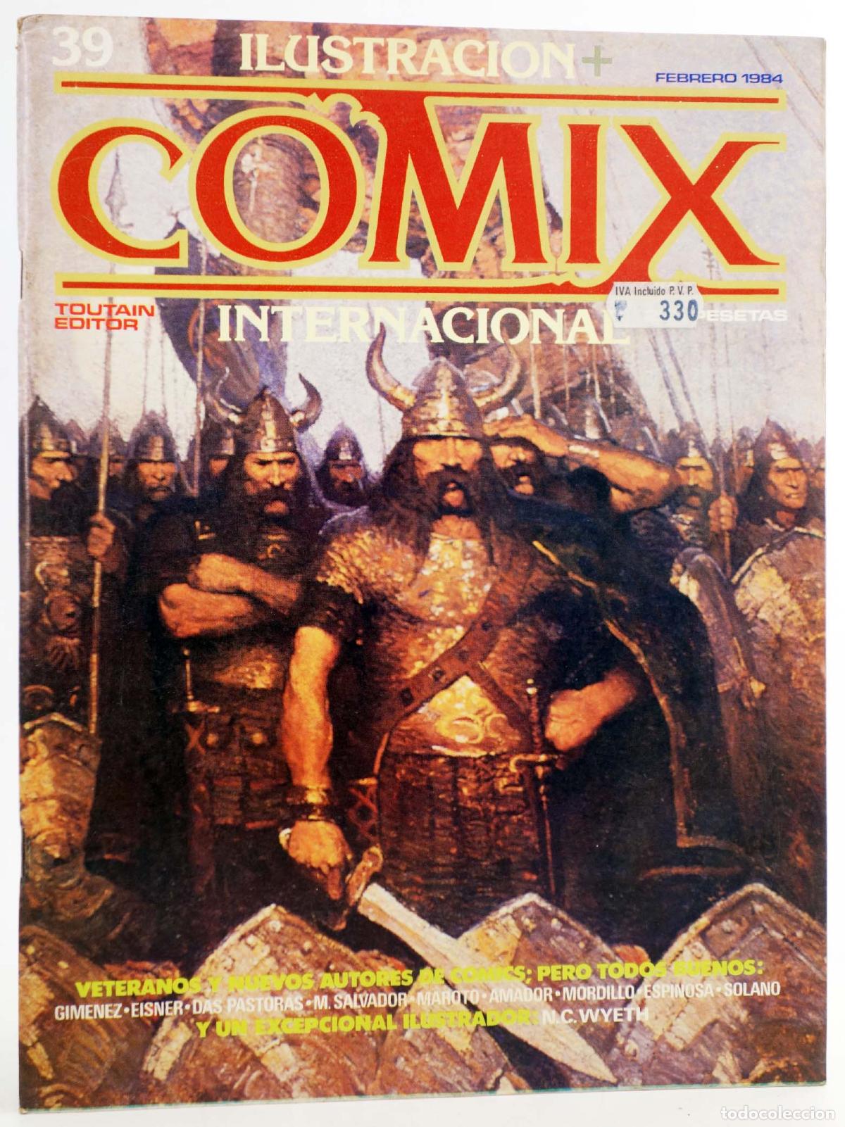 C&oacute;mics: COMIX INTERNACIONAL 39 (Vvaa) Toutain, 1984. OFRT - Foto 1