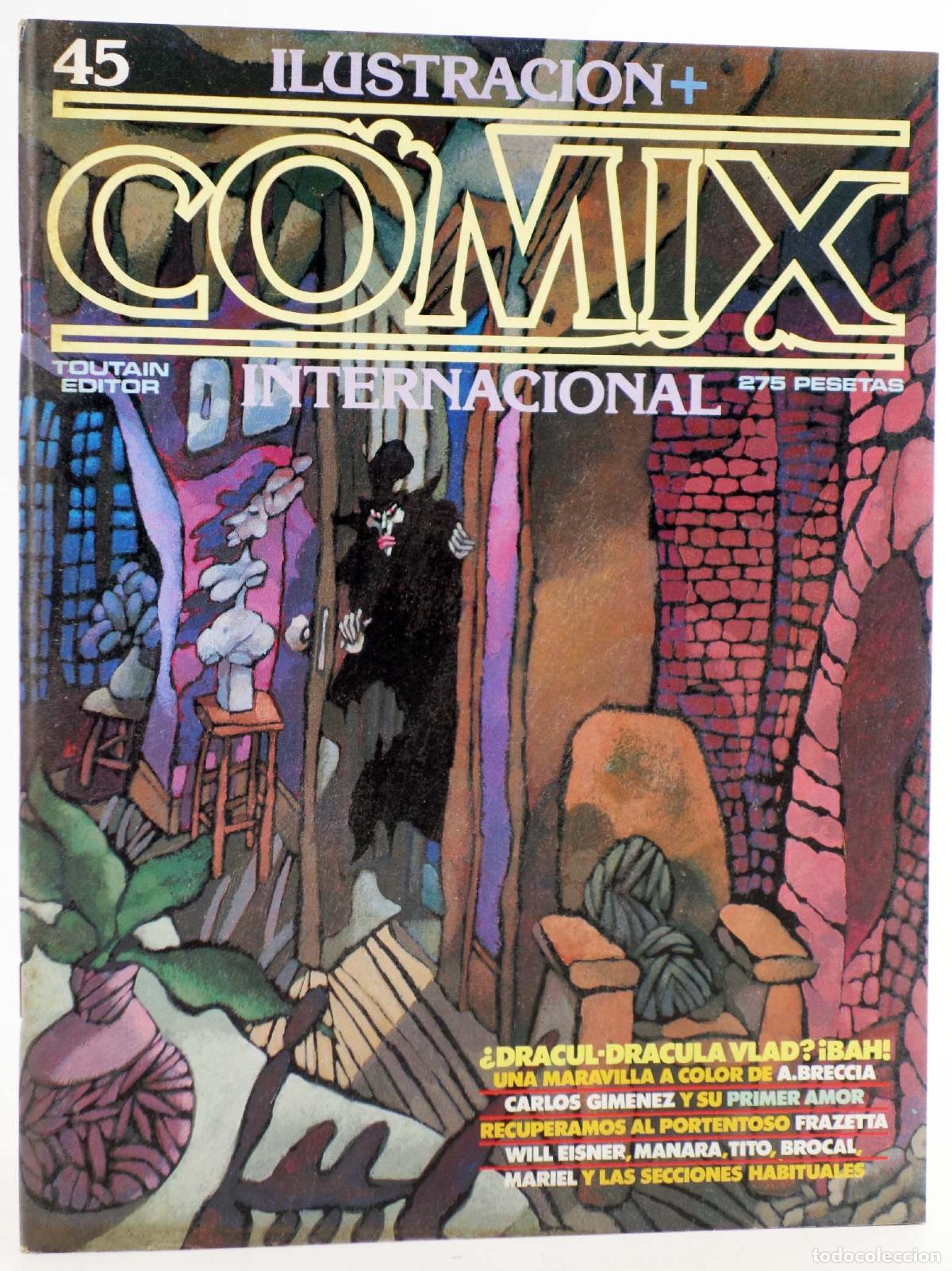 C&oacute;mics: COMIX INTERNACIONAL 45 (Vvaa) Toutain, 1984. OFRT - Foto 1