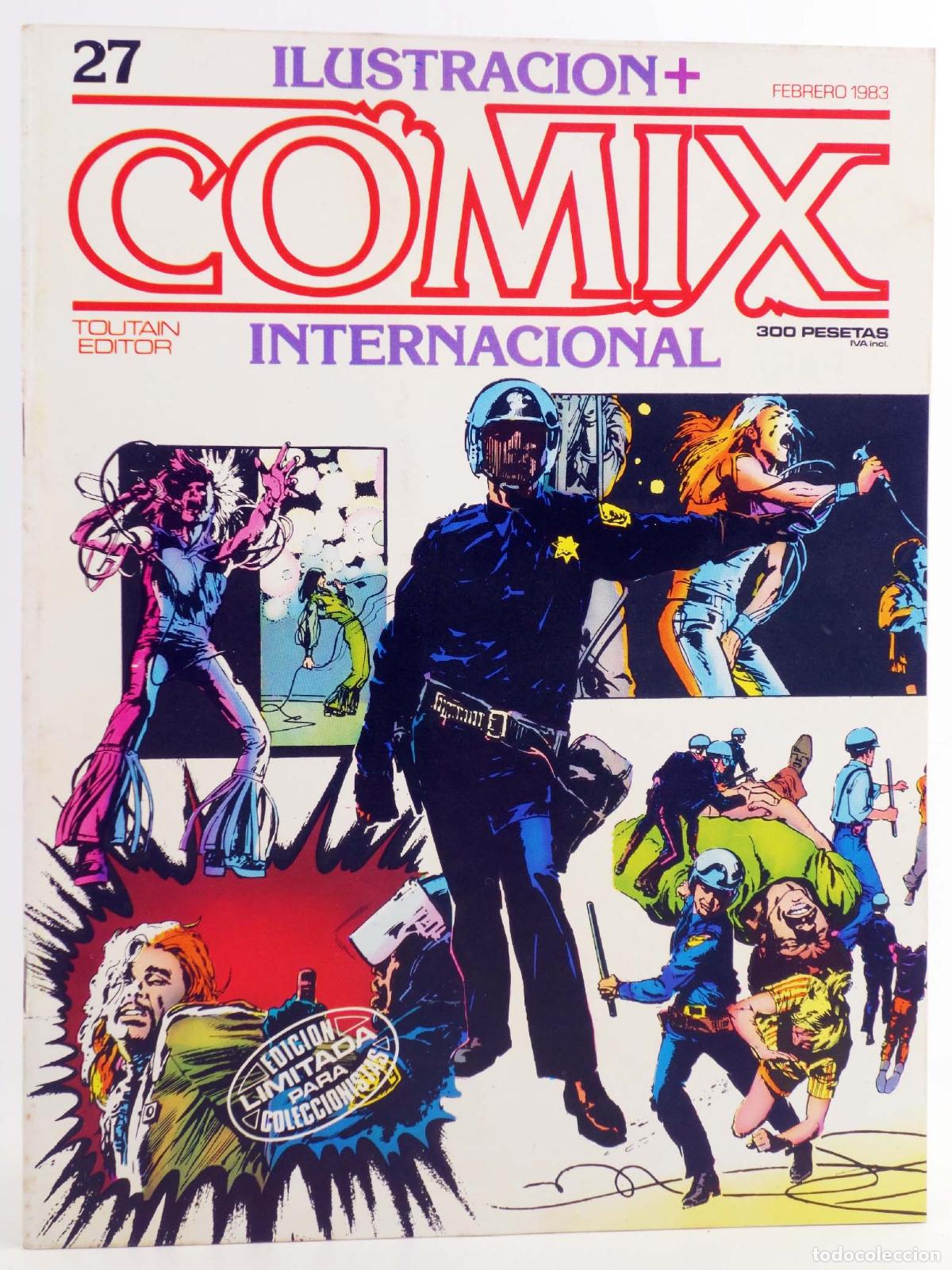 C&oacute;mics: COMIX INTERNACIONAL 27 (Vvaa) Toutain, 1983. OFRT - Foto 1