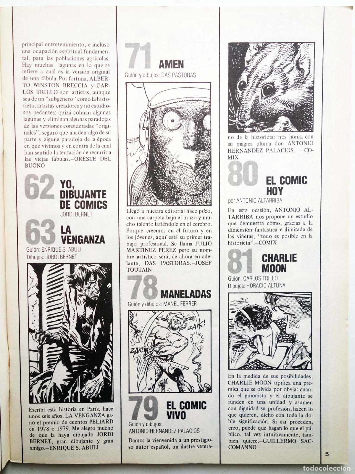 C&oacute;mics: COMIX INTERNACIONAL 21 (Vvaa) Toutain, 1982. OFRT - Foto 4