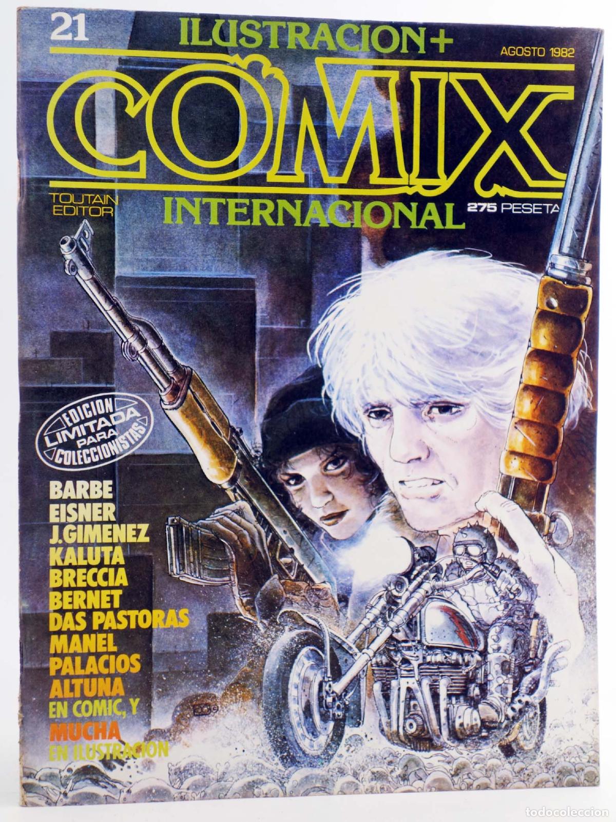 C&oacute;mics: COMIX INTERNACIONAL 21 (Vvaa) Toutain, 1982. OFRT - Foto 1