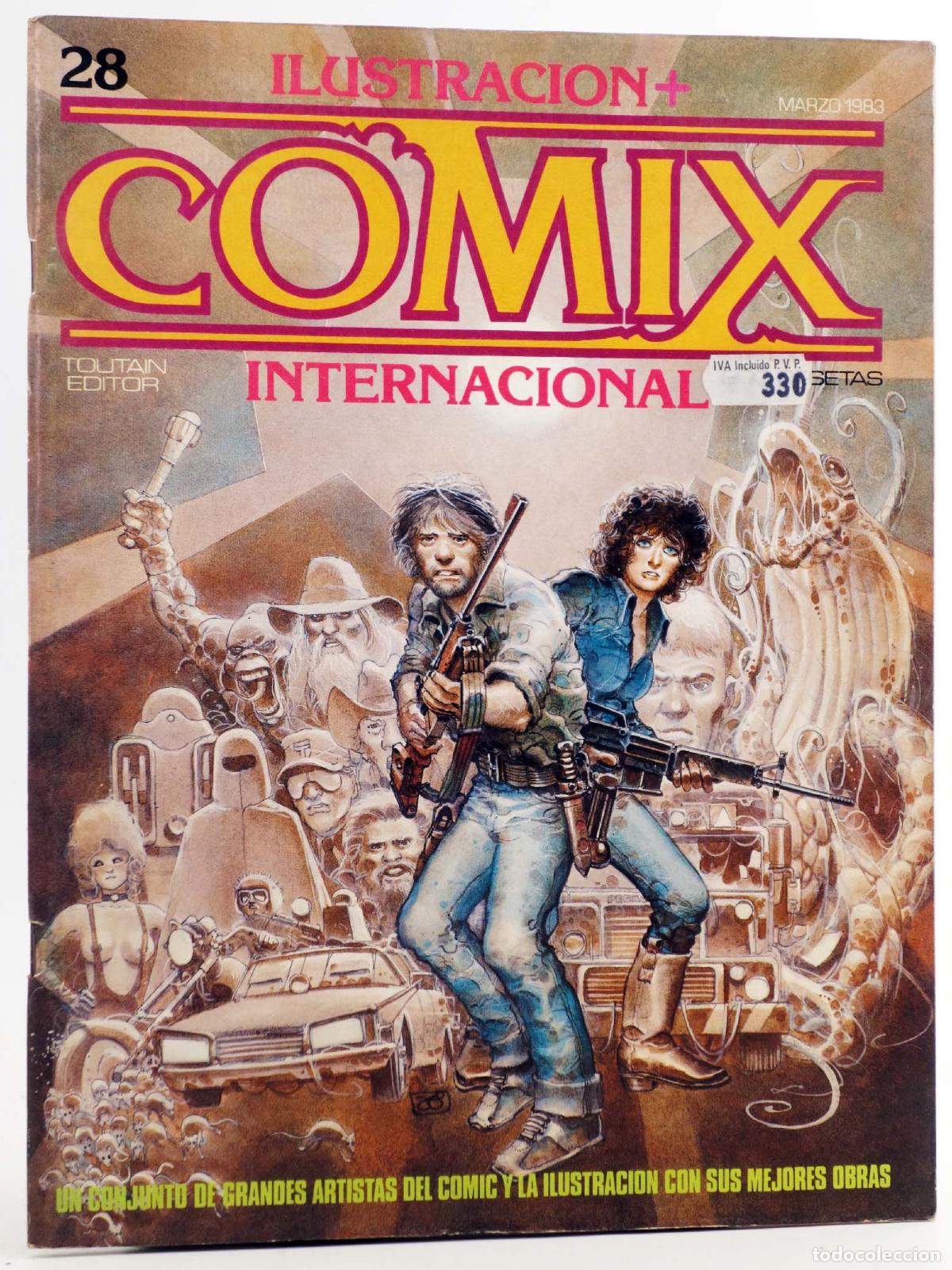C&oacute;mics: COMIX INTERNACIONAL 28 (Vvaa) Toutain, 1983. OFRT - Foto 1