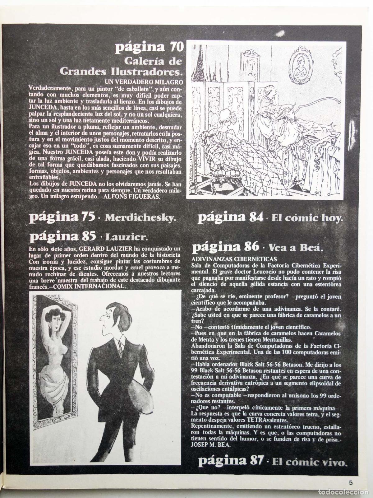 C&oacute;mics: COMIX INTERNACIONAL 14 (Vvaa) Toutain, 1982. OFRT - Foto 4