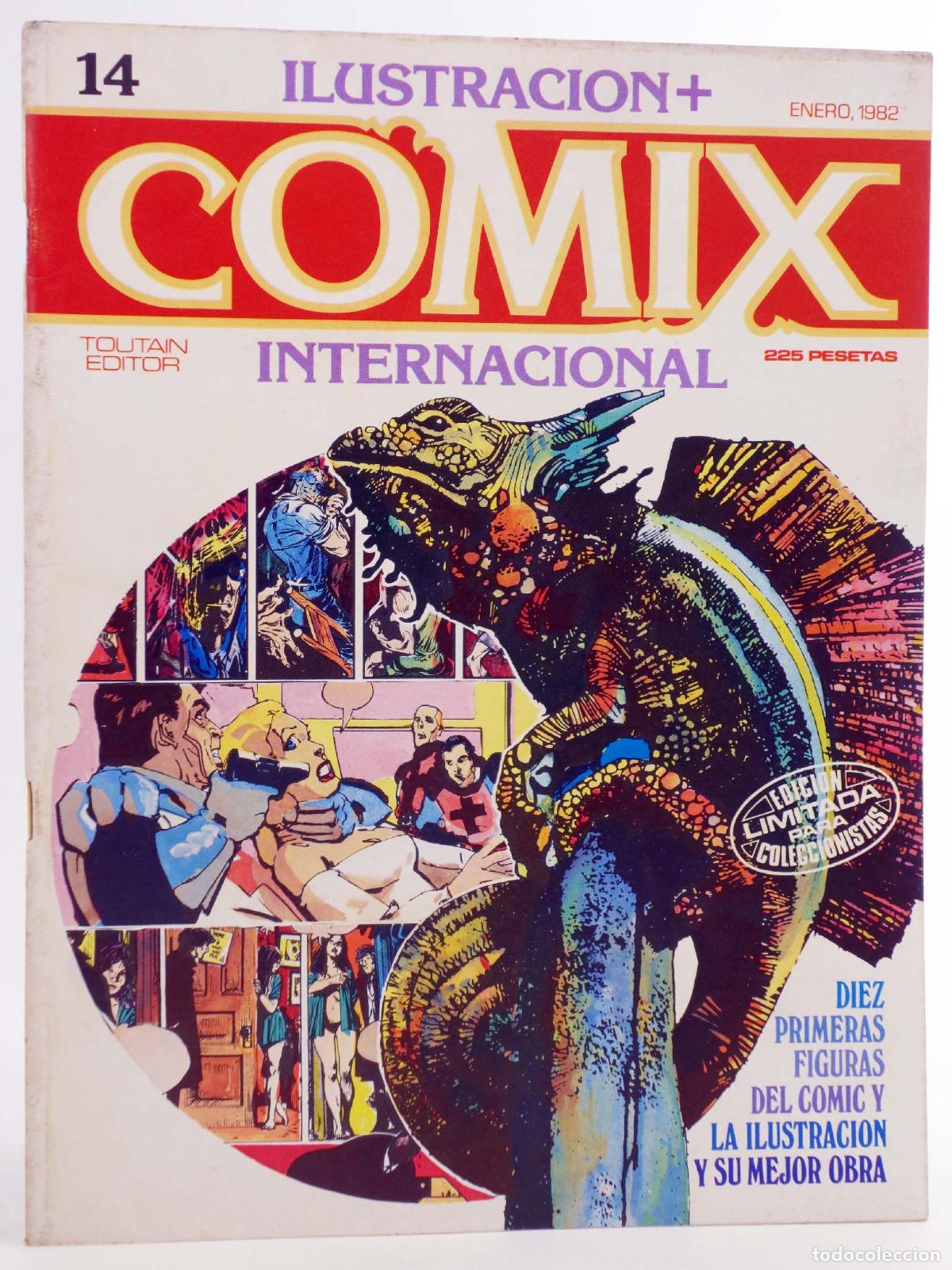 C&oacute;mics: COMIX INTERNACIONAL 14 (Vvaa) Toutain, 1982. OFRT - Foto 1