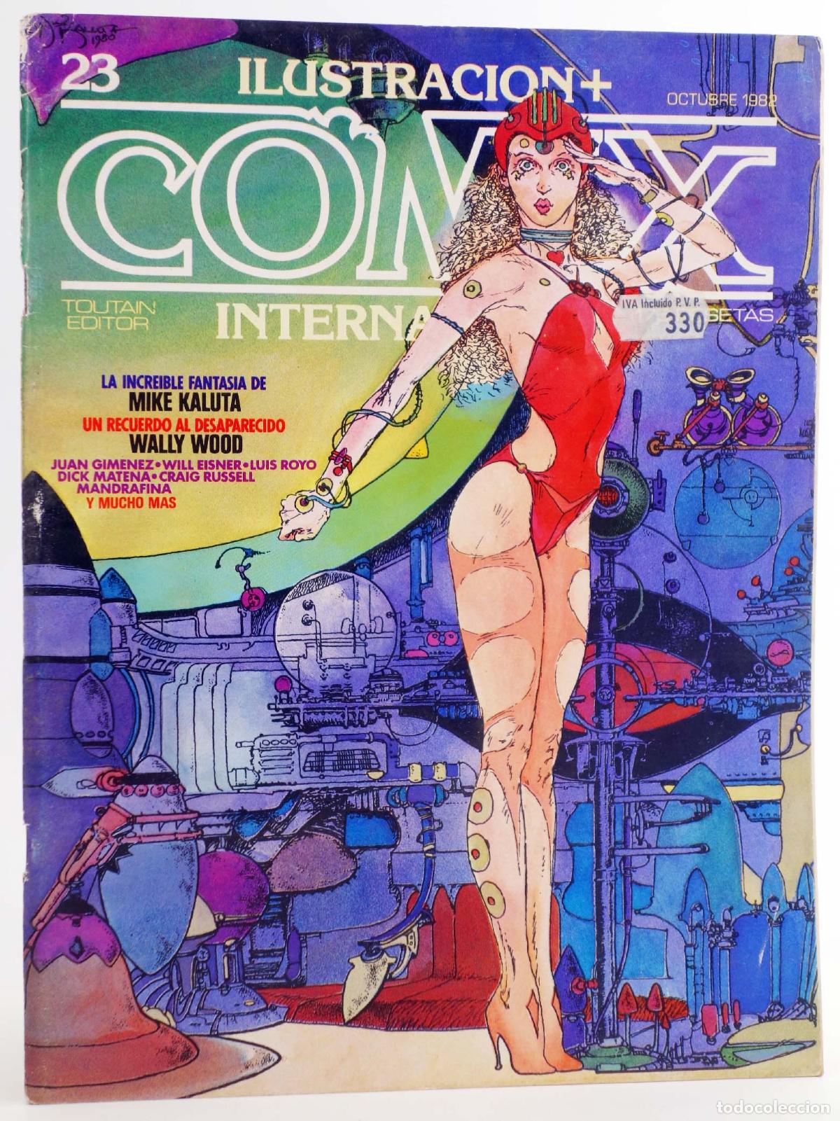 C&oacute;mics: COMIX INTERNACIONAL 23 (Vvaa) Toutain, 1982. OFRT - Foto 1