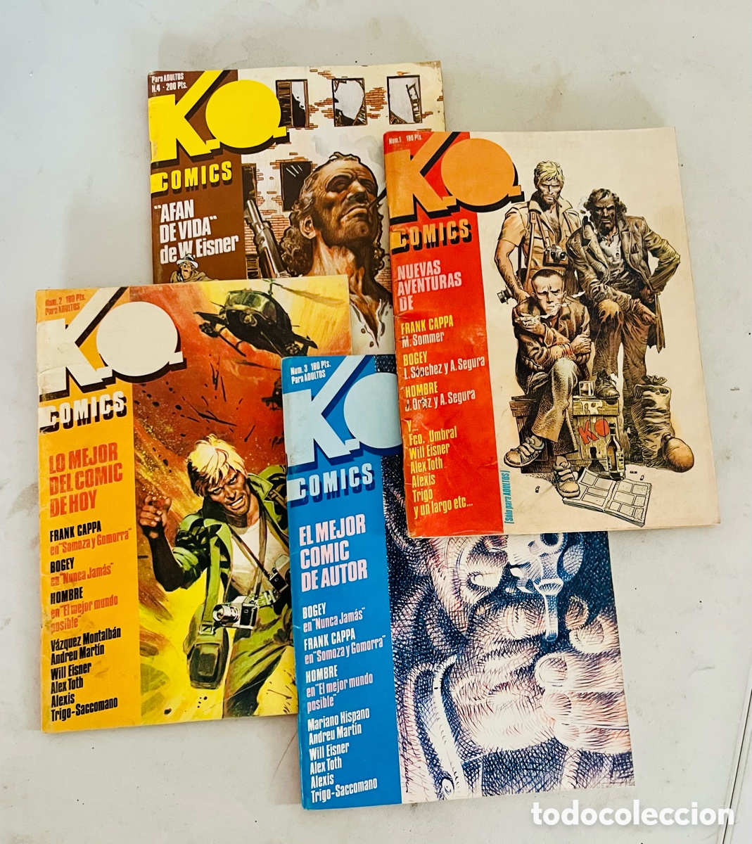 C&oacute;mics: KO COMICS, 4 EJEMPLARES COMPLETA, (TOUTAIN EDITOR) - Foto 1