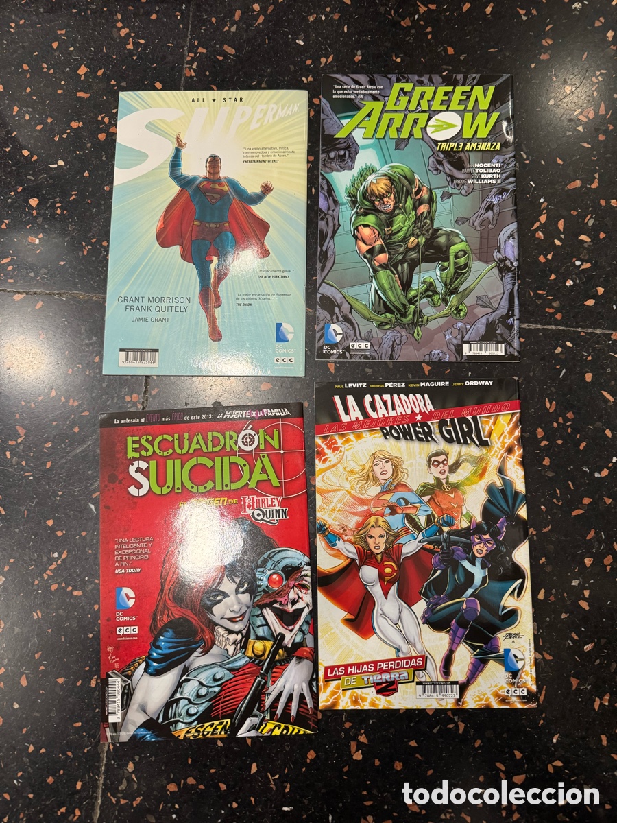 C&oacute;mics: Lote 4 Comics Superman el hombre de acero - Foto 2