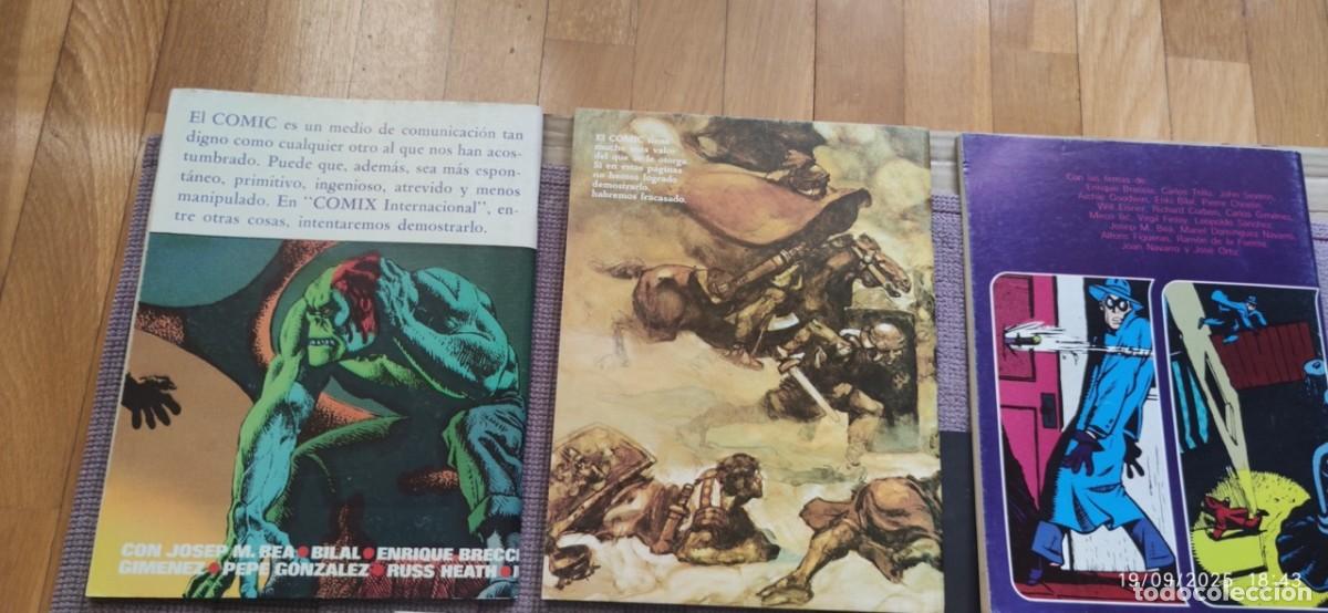 C&oacute;mics: COMIX INTERNACIONAL 1-2-3-4-5. Estado normal-bueno - Foto 4