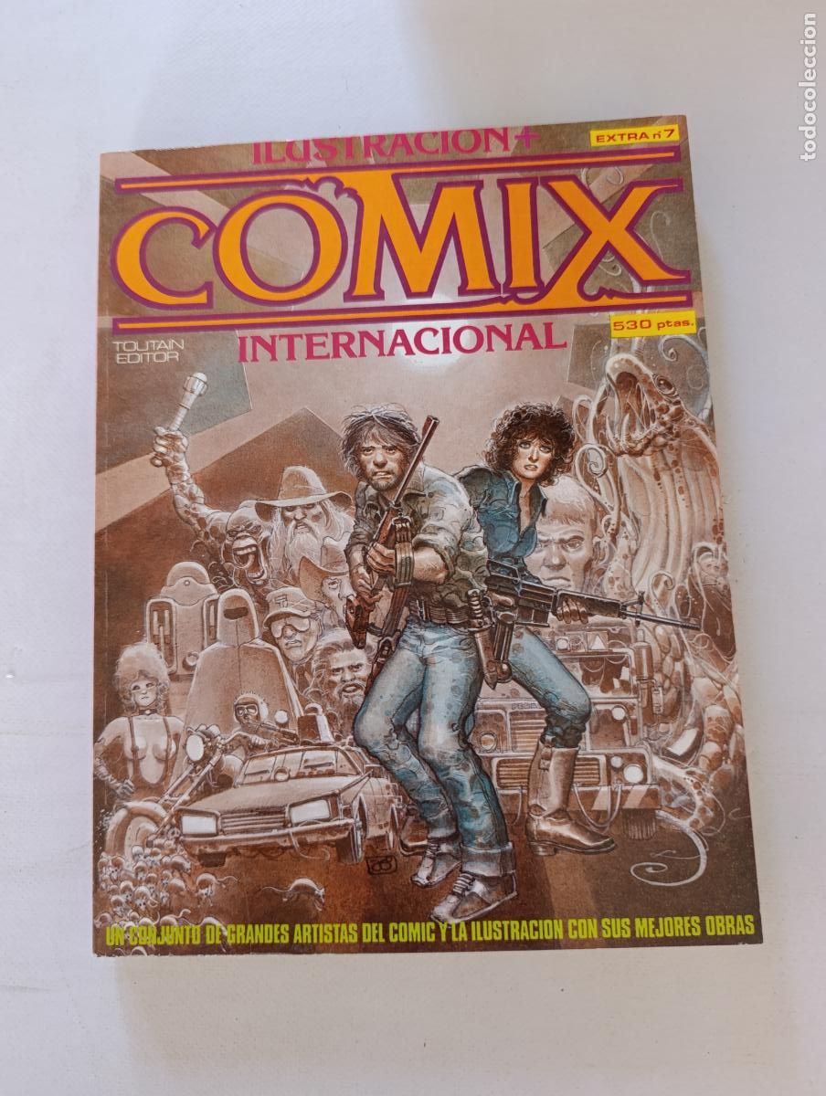 C&oacute;mics: ILUSTRACION + COMIX INTERNACIONAL EXTRA N&ordm; 7 - TOUTAIN (B3) - Foto 1
