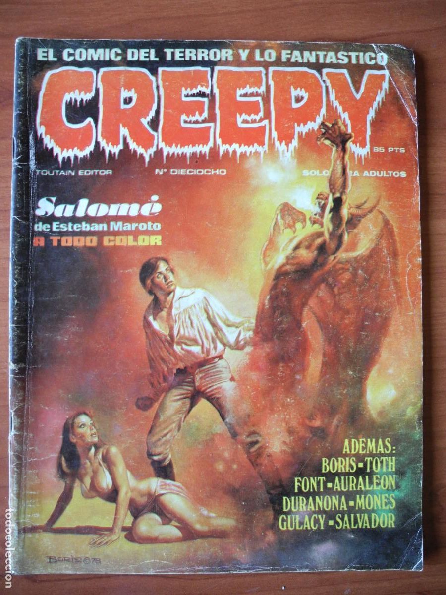 C&oacute;mics: creepy. Toutain editor n. 18 - Foto 1