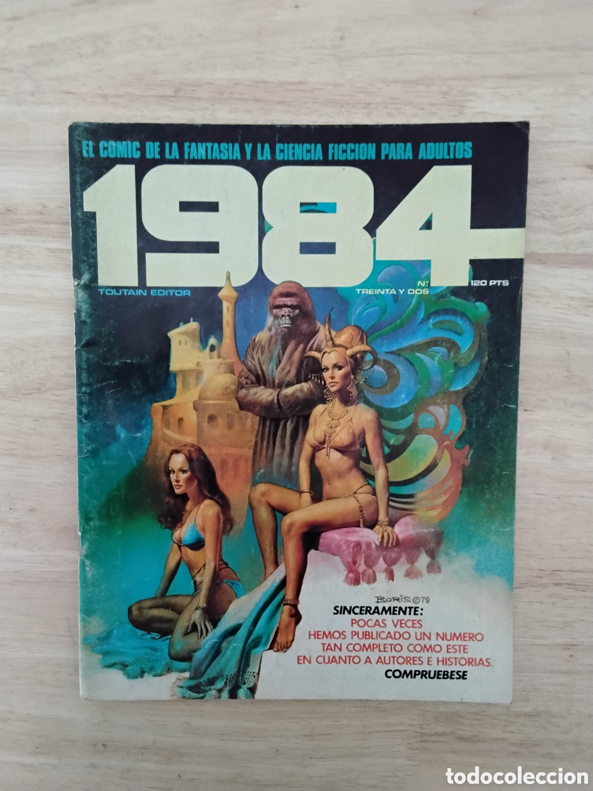 C&oacute;mics: 1984, N&Uacute;MERO 32, TOUTAIN, NORMAL ESTADO - Foto 1