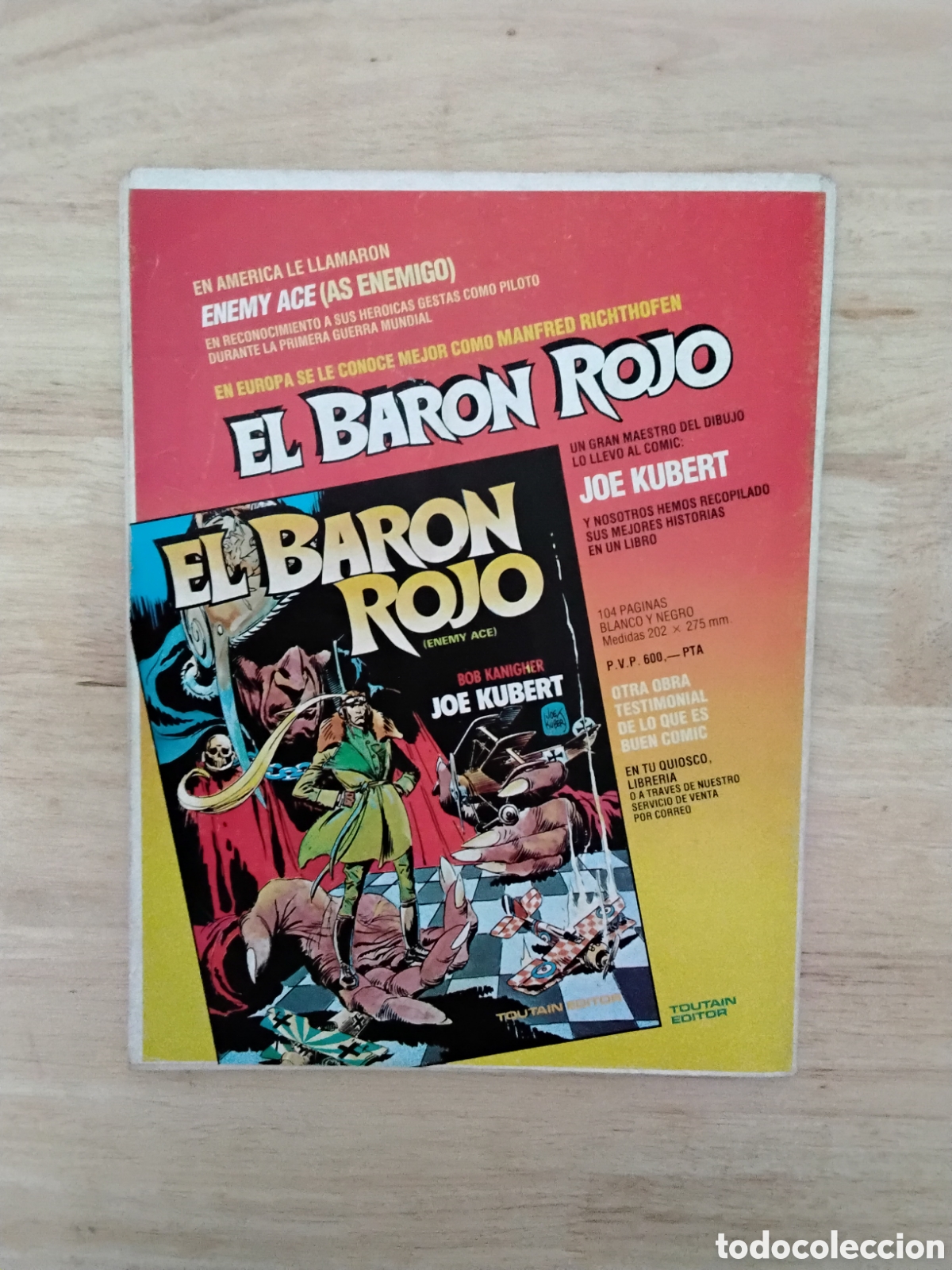 C&oacute;mics: 1984, N&Uacute;MERO 36, TOUTAIN, NORMAL ESTADO - Foto 3