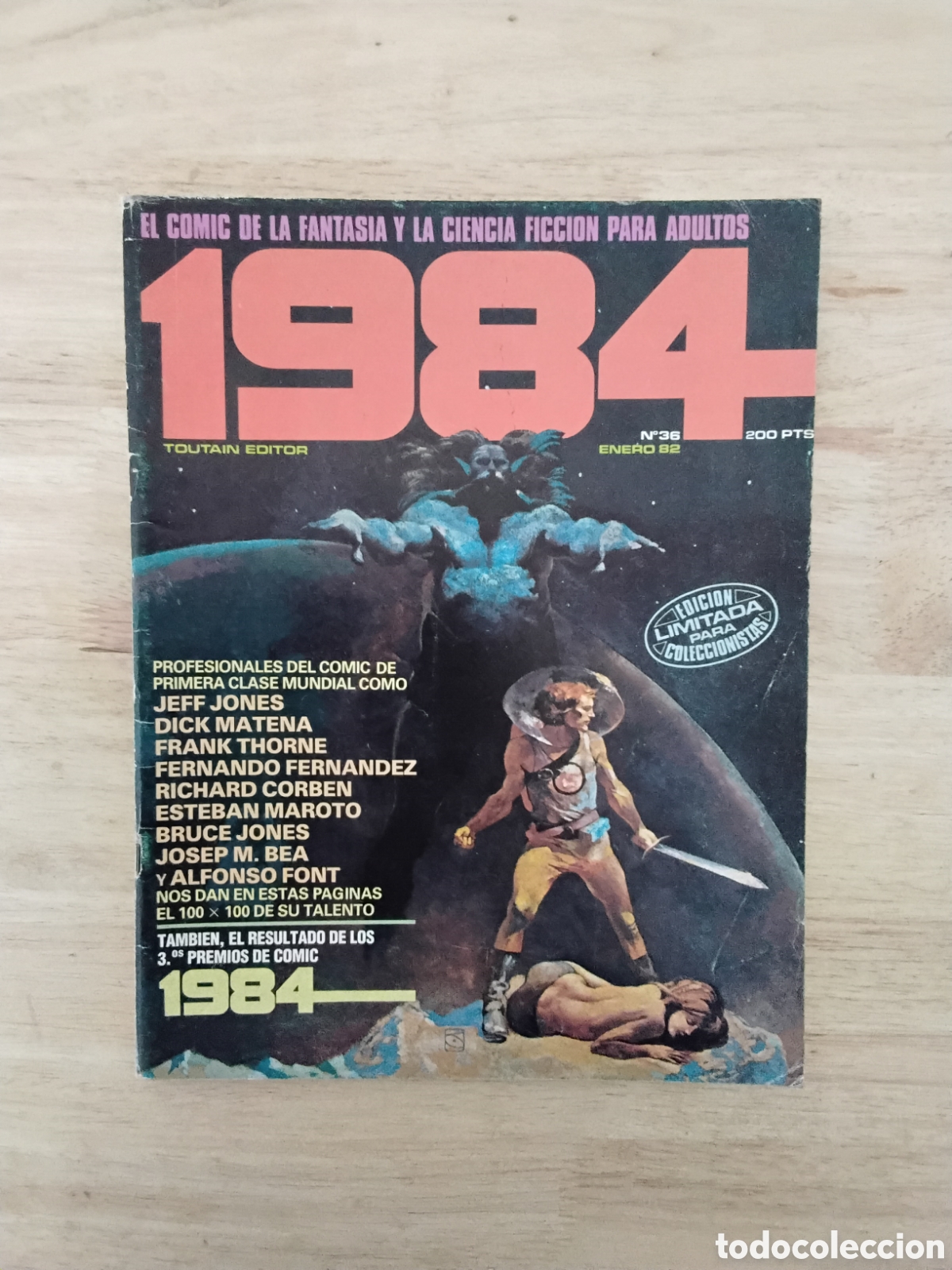 C&oacute;mics: 1984, N&Uacute;MERO 36, TOUTAIN, NORMAL ESTADO - Foto 1