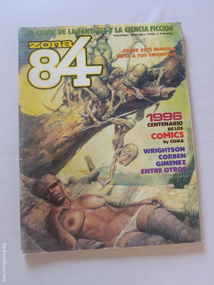 C&oacute;mics: ZONA 84 N&ordm; 68 - TOUTAIN (252) - Foto 1