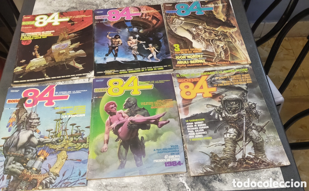 C&oacute;mics: 16 c&ograve;mics ZONA 84 TOUTAIN - Foto 3