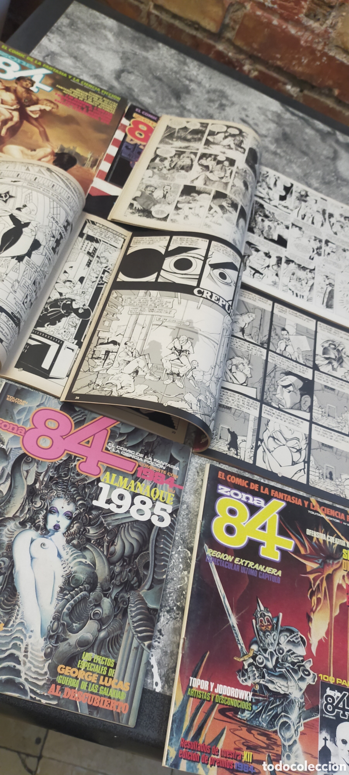 C&oacute;mics: 16 c&ograve;mics ZONA 84 TOUTAIN - Foto 6