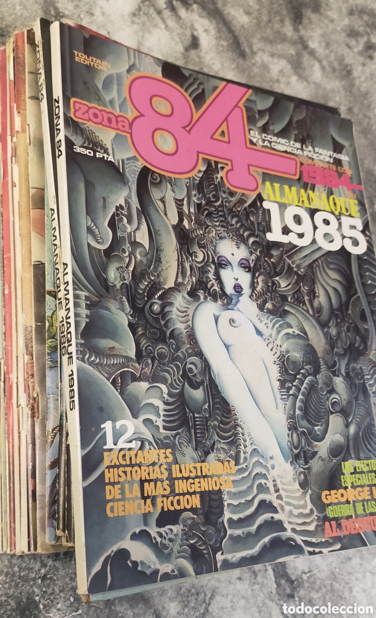 C&oacute;mics: 16 c&ograve;mics ZONA 84 TOUTAIN - Foto 1
