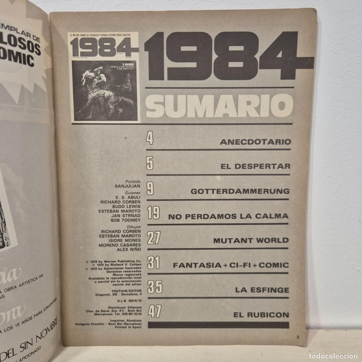 C&oacute;mics: Comic - 1984 n&ordm; 7 - Toutain Editor - Foto 3