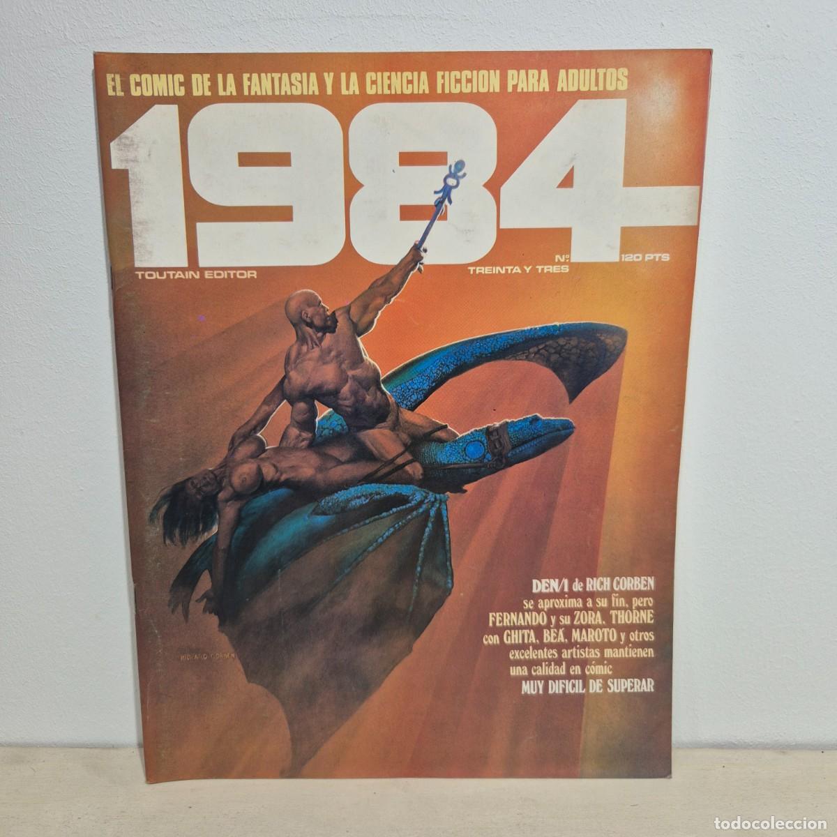 C&oacute;mics: Comic - 1984 n&ordm; 33 - Toutain Editor - Foto 1