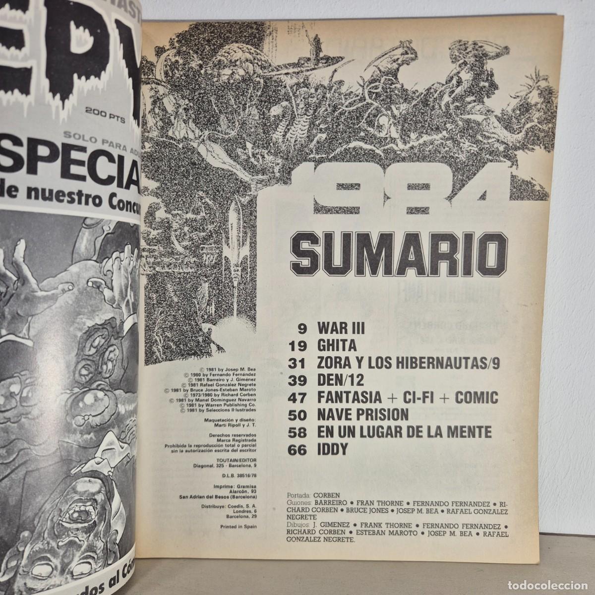 C&oacute;mics: Comic - 1984 n&ordm; 33 - Toutain Editor - Foto 3