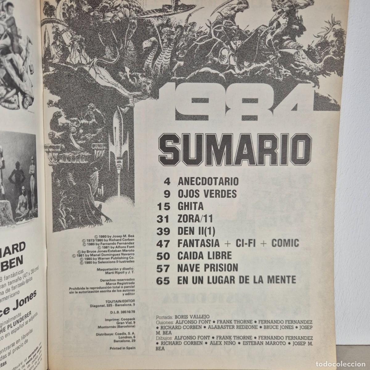 C&oacute;mics: Comic - 1984 n&ordm; 35 - Toutain Editor - Foto 3