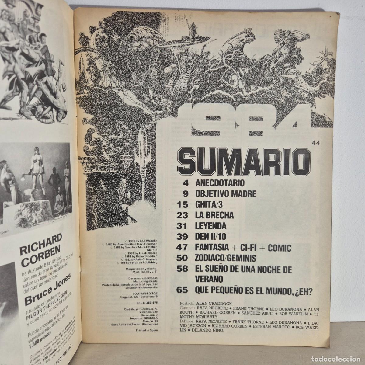 C&oacute;mics: Comic - 1984 n&ordm; 44 - Toutain Editor - Foto 3