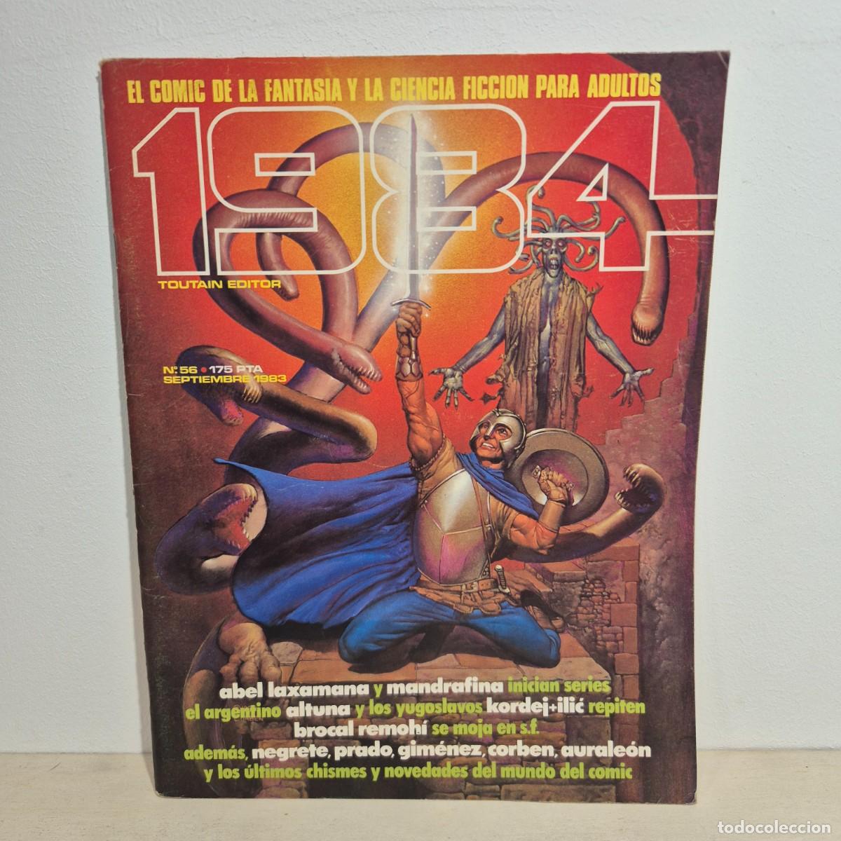 C&oacute;mics: Comic - 1984 n&ordm; 56 - Toutain Editor - Foto 1