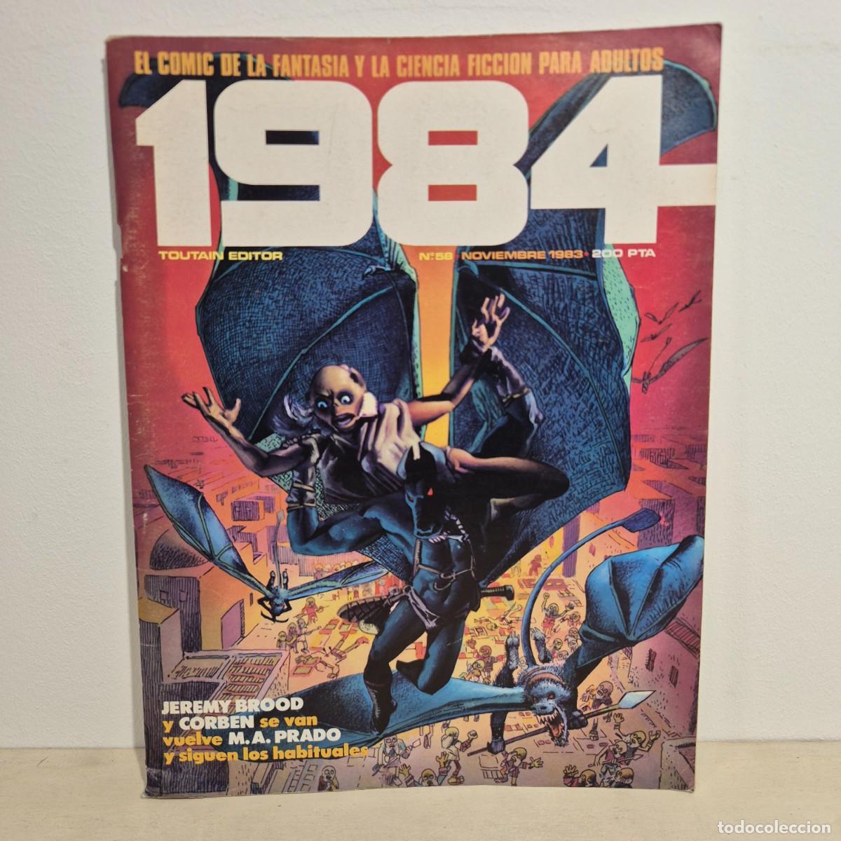 C&oacute;mics: Comic - 1984 n&ordm; 58 - Toutain Editor - Foto 1