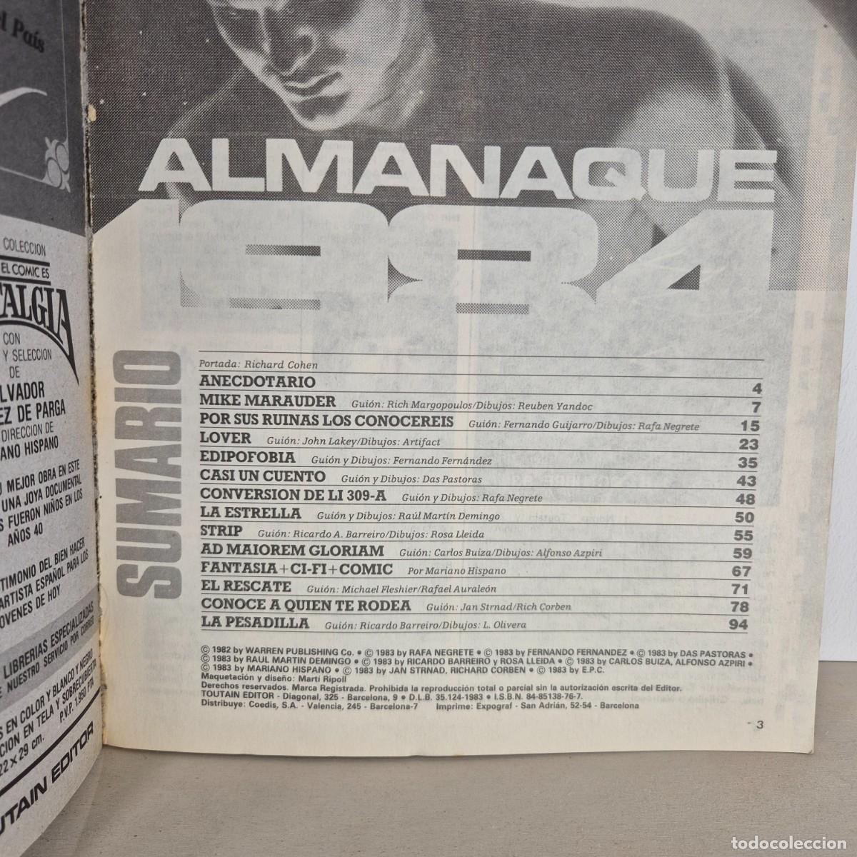 C&oacute;mics: Comic 1984 - Almanaque 1984 - Toutain Editor - Foto 3