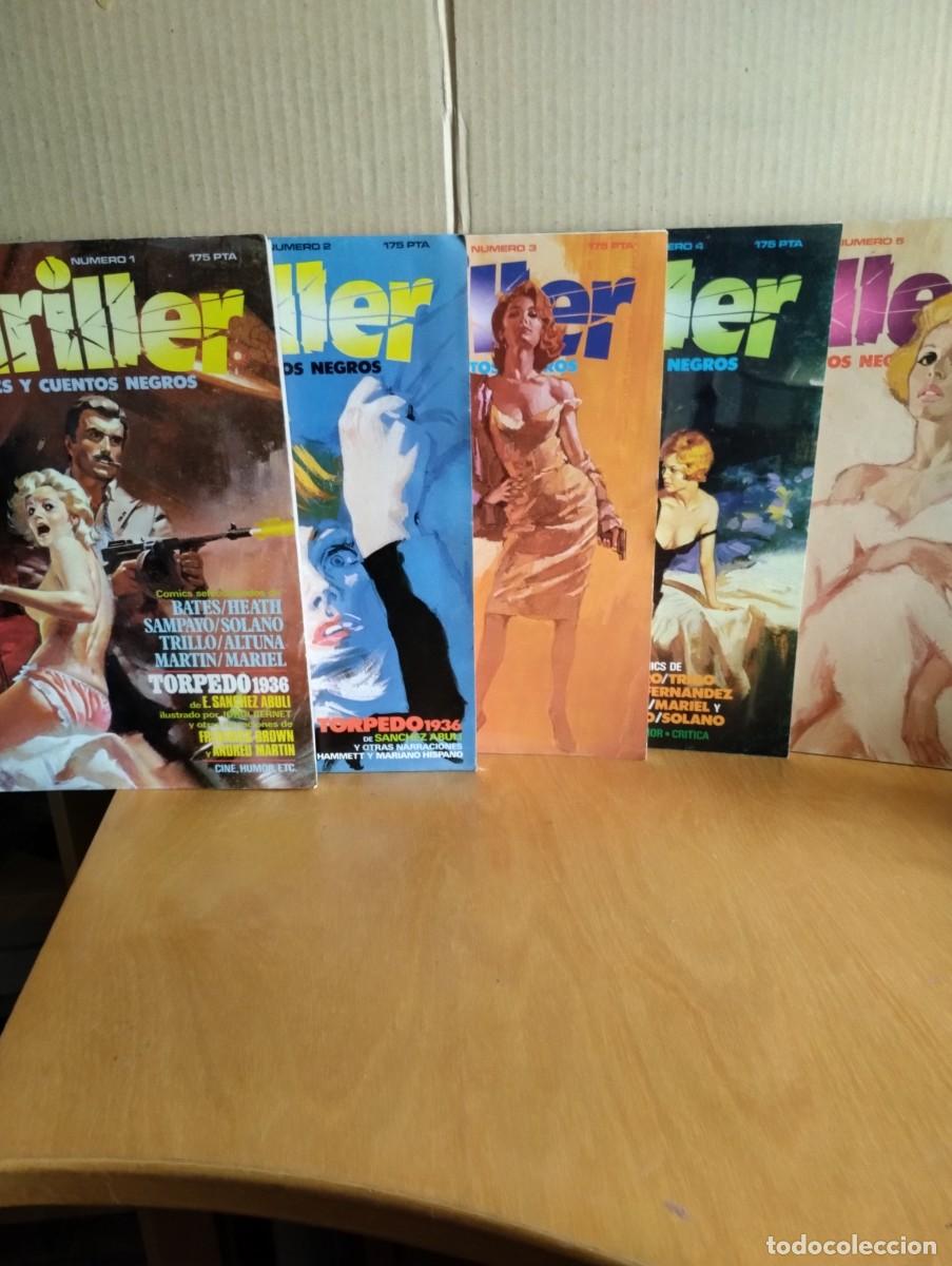 C&oacute;mics: THRILLER --- COMICS Y CUENTOS NEGROS - 1-6 - Foto 1