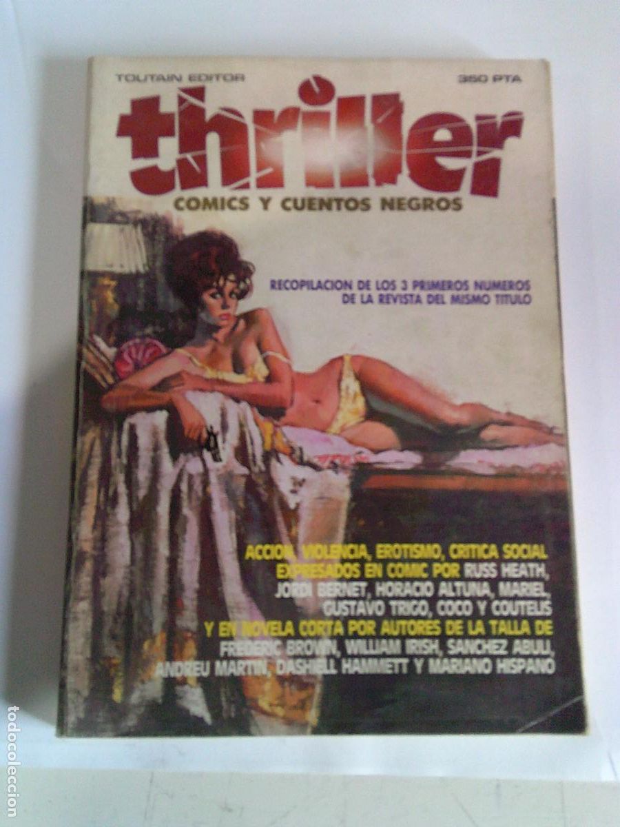 C&oacute;mics: C&oacute;mic Thriller c&oacute;mics y cuentos negros n&uacute;meros 1-2-3 - Foto 1
