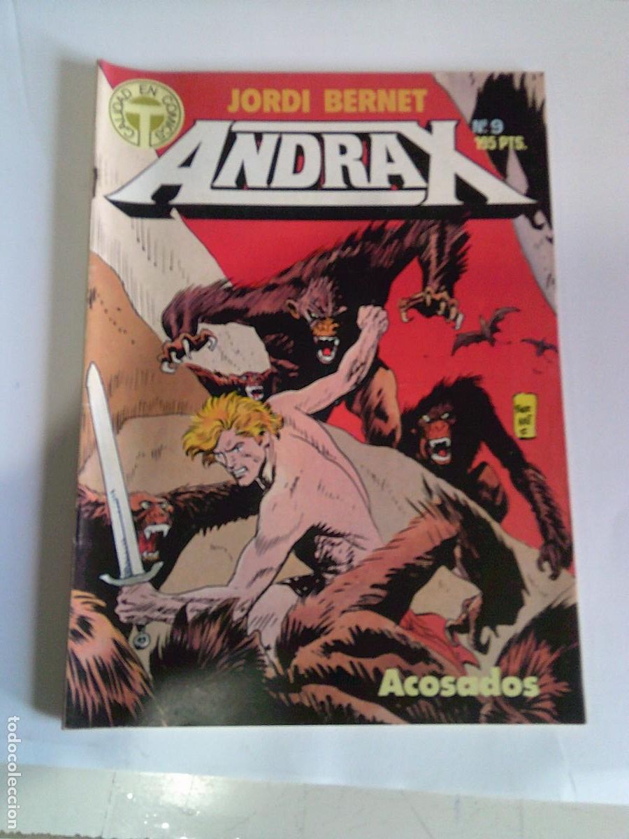 C&oacute;mics: C&oacute;mic Andrax n&ordm; 9 Toutain Editor - Foto 1