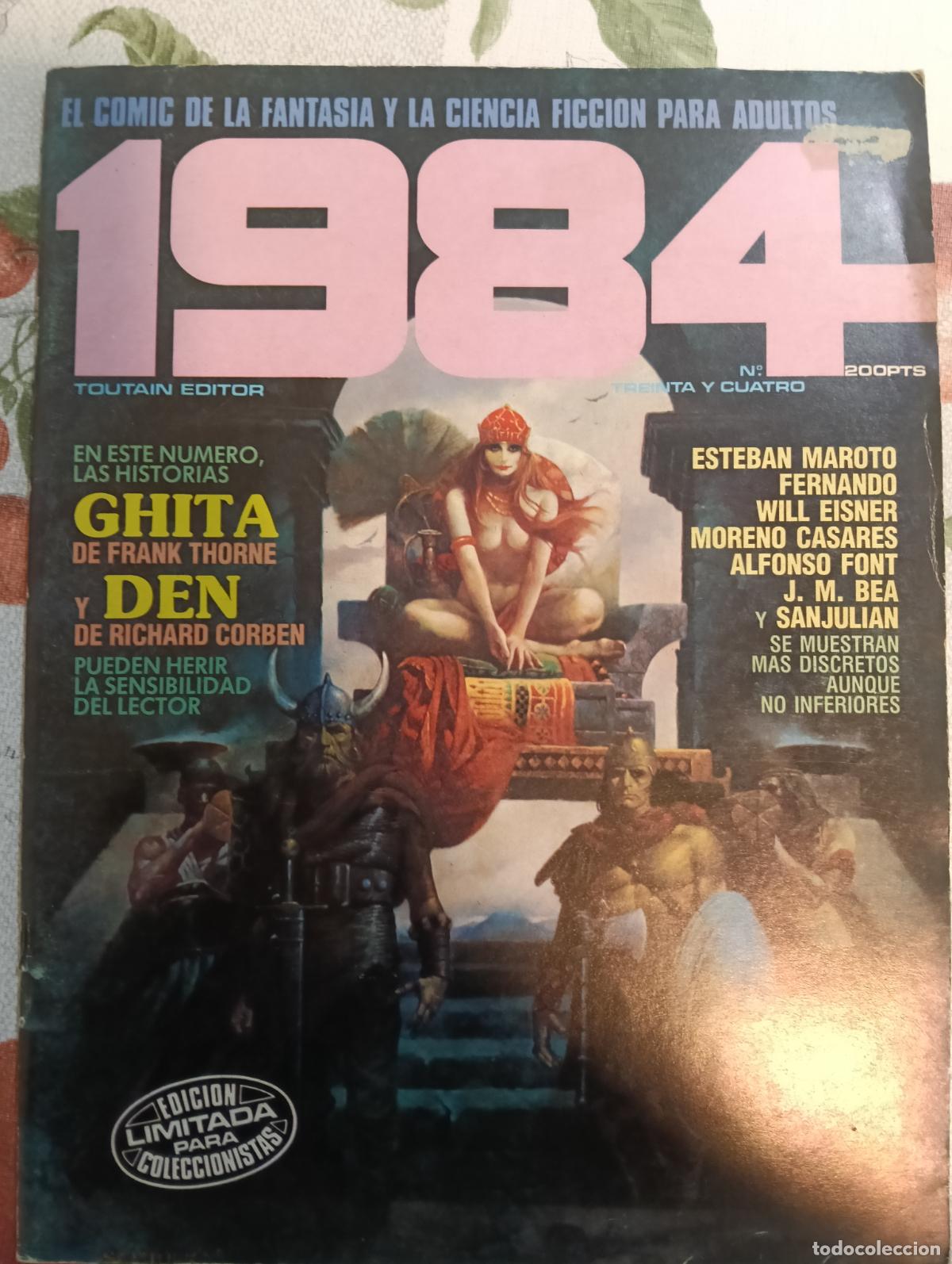 C&oacute;mics: 1984 N&ordm; 34 - TOUTAIN - Foto 1