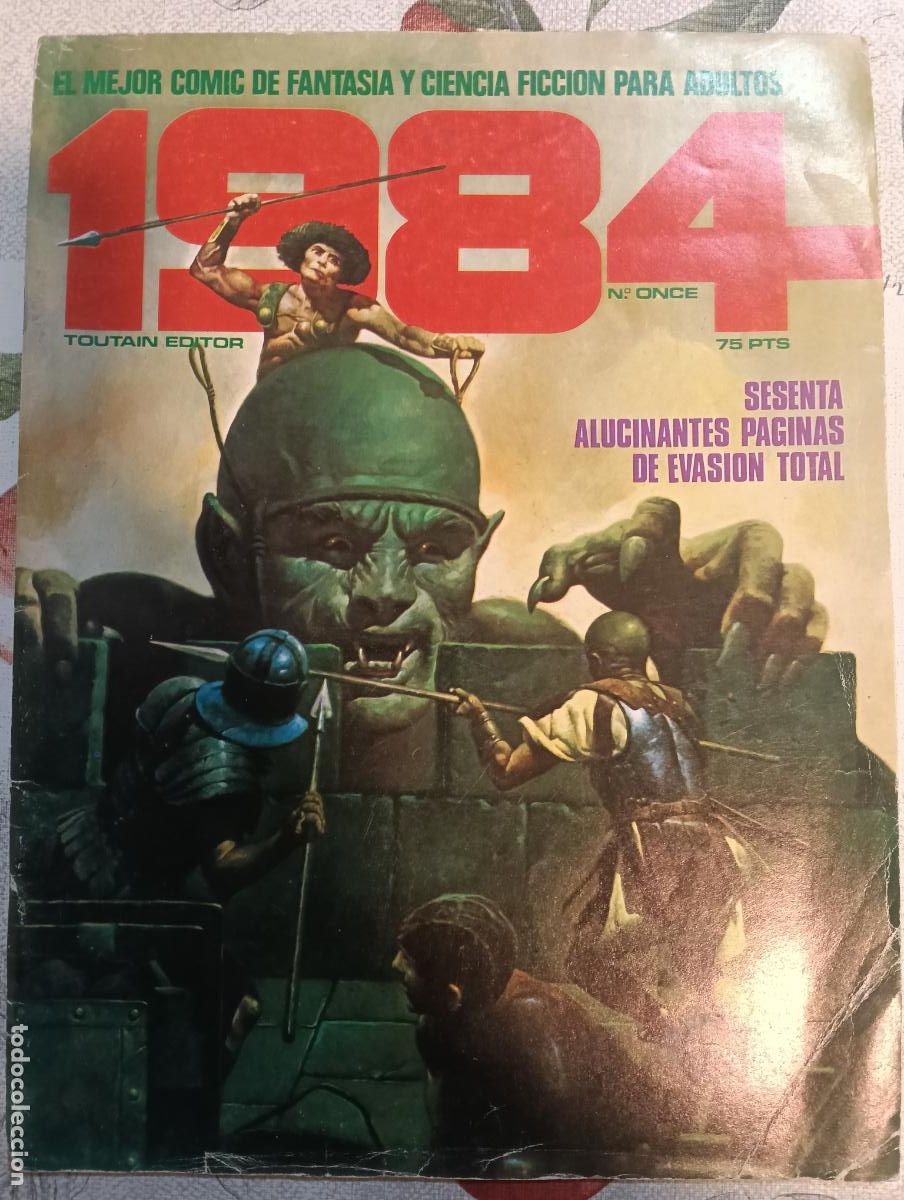 C&oacute;mics: 1984 N&ordm; 11 ED. TOUTAIN - Foto 1
