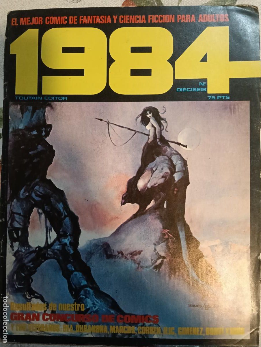 C&oacute;mics: 1984 N&ordm; 16 ED. TOUTAIN - Foto 1