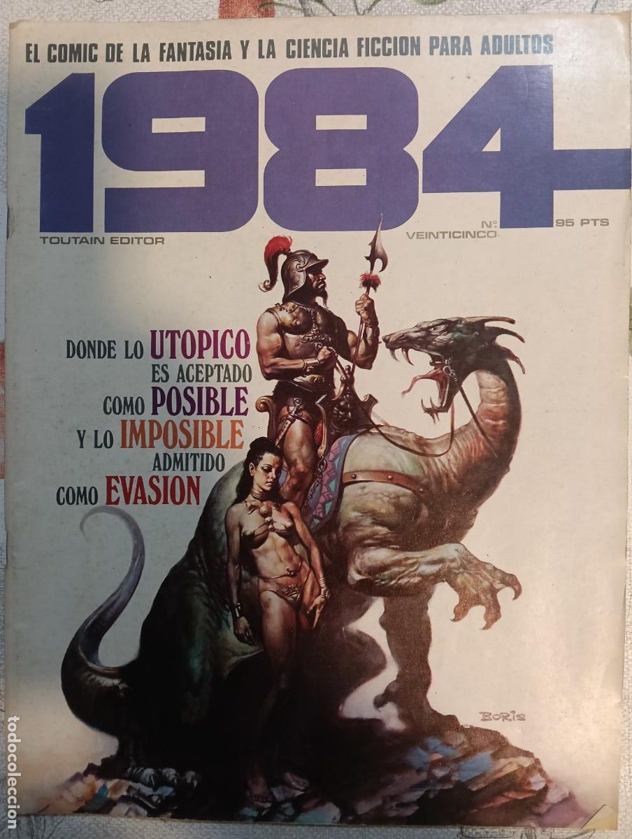 C&oacute;mics: 1984 N&ordm; 25 ED. TOUTAIN - Foto 1